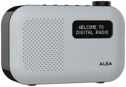 Alba Mono DAB Radio - Grey.